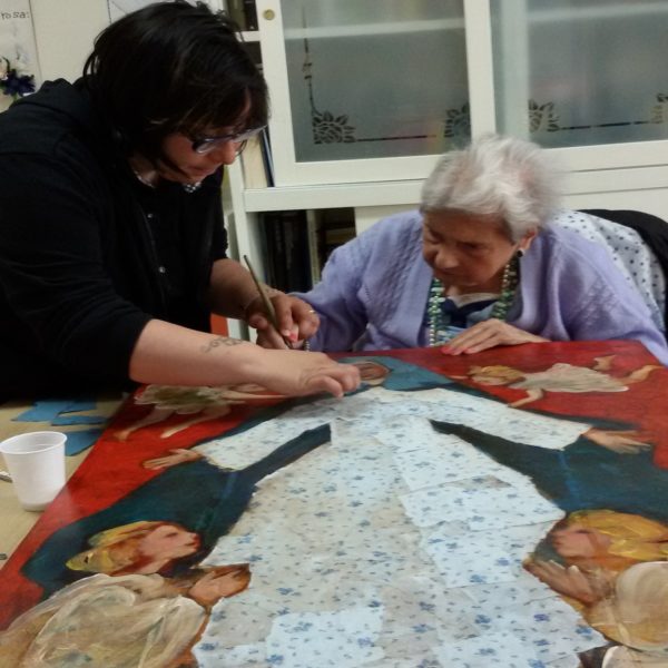 Giornate con l'artista Imelda Bassanello Residenza Sanitaria Assistenziale Santuario | Opere Sociali Servizi Savona