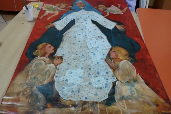 Giornate con l'artista Imelda Bassanello Residenza Sanitaria Assistenziale Santuario | Opere Sociali Servizi Savona