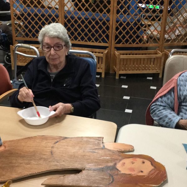 Giornate con l'artista Imelda Bassanello Residenza Sanitaria Assistenziale Santuario | Opere Sociali Servizi Savona