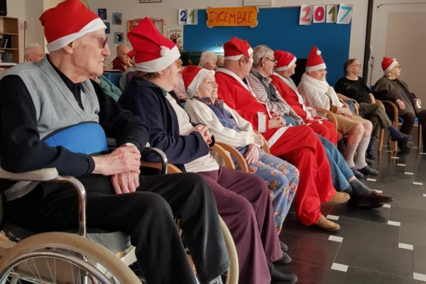Festa di Natale Residenza Protetta Santuario Opere Sociali Servizi Savona