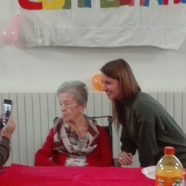 Maria Perrando 104 anni Residenza Protetta Santuario | Opere Sociali Servizi Savona