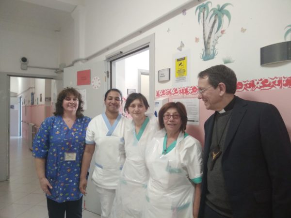 Visita pastorale Residenza Sanitaria Assistenziale Noceti - Opere Sociali Servizi Savona