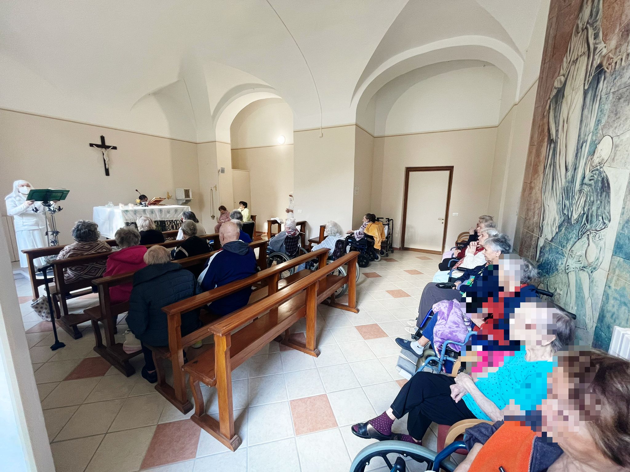 Opere Sociali Servizi Savona - Residenza Protetta Santuario - Bentornato Don Gianni