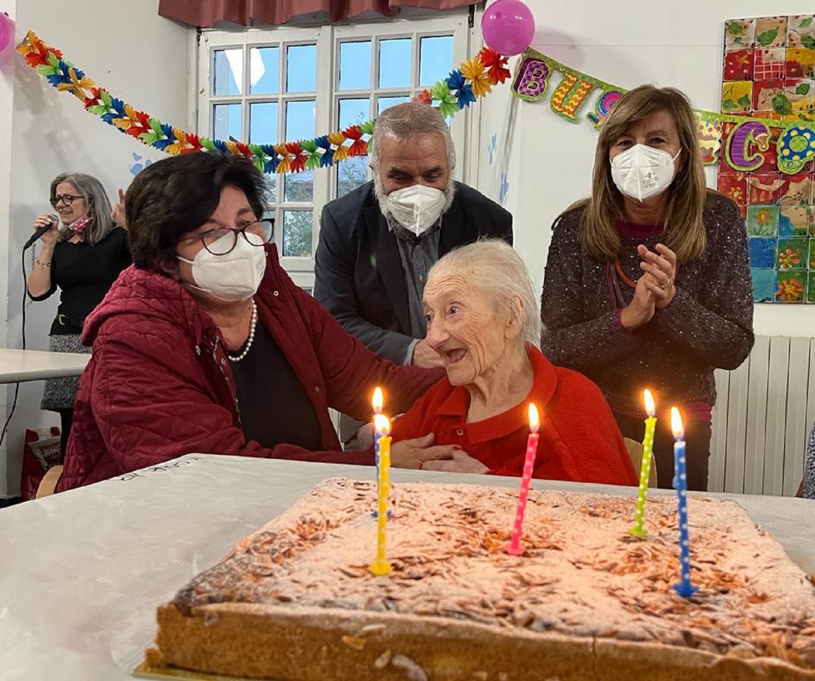 Opere Sociali Servizi Savona - Residenza Protetta Santuario - Tanti Auguri Maria